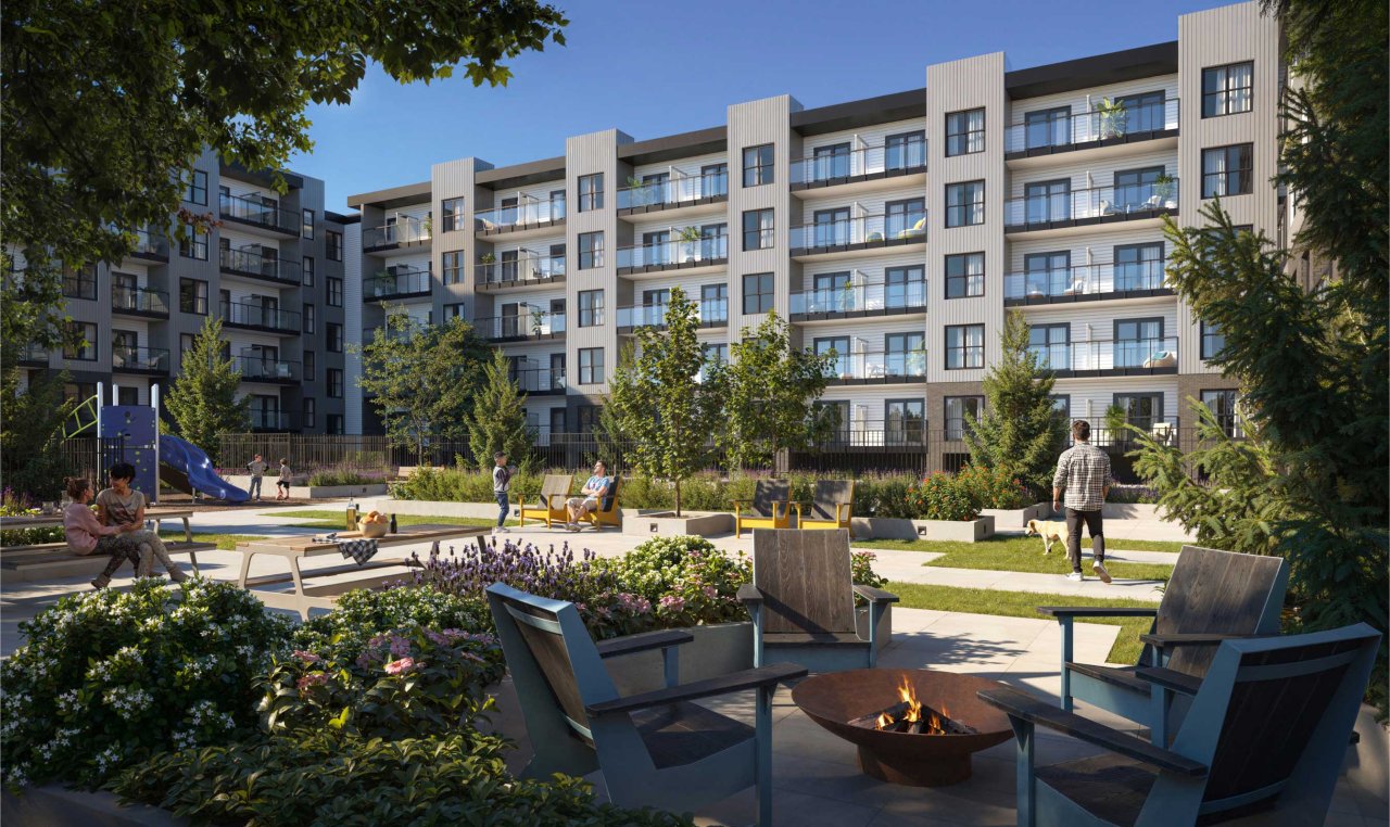 Amenities - Courtyard in Matteo Langley